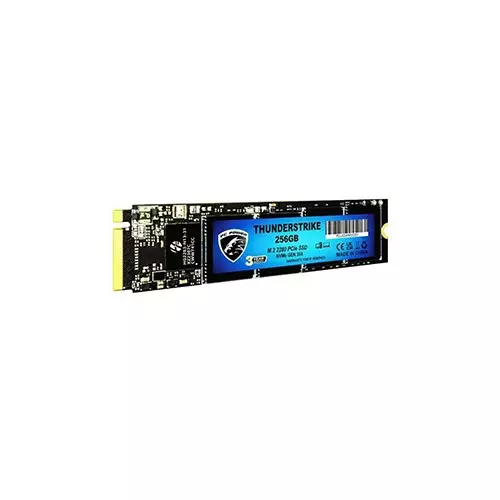 Pc Power Thunderstriker 256GB PCIe Gen3x4 NVMe M.2 Internal SSD-gallery-1