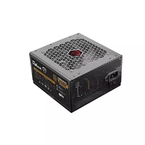 Pc Power Vibranium PS-V-650-B 650W Non Modular 80 Plus Bronze Certified Gaming Power Supply (Black)-gallery-1