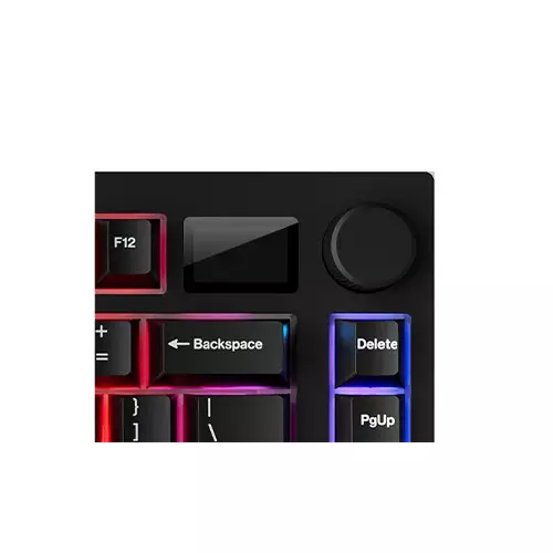 Tecware Spectre 75 Gasket Mounted Mechanical Keyboard with LCD Display (Black)-gallery-1