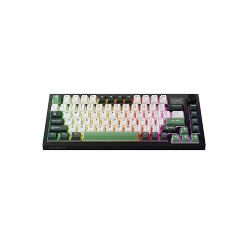 Tecware Spectre 75 Gasket Mounted Mechanical Keyboard with LCD Display (Frosty Forest)-gallery-1