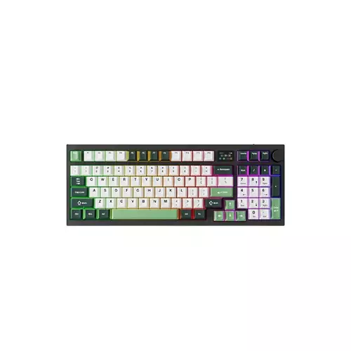 Tecware Spectre 96 Gasket Mounted Mechanical Keyboard with LCD Display (Frosty Forest)-gallery-2