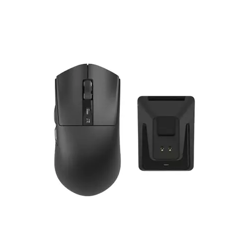 Tecware EX1 Tri-Mode Wireless Lightweight Gaming Black Mouse with RGB Charging Dock-gallery-1