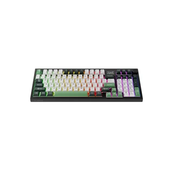 Tecware Tri-Tone PBT Keycaps 96 Keys Mechanical Keyboard - Frosty Forest-gallery-1