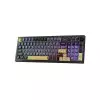 Tecware Tri-Tone PBT Keycaps 96 Keys Mechanical Keyboard - Ocean Gold-gallery-2