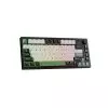 Tecware Tri-Tone PBT Keycaps 81 Keys Mechanical Keyboard - Frosty Forest-gallery-2