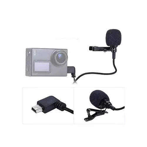 SJCAM Sj6 Legend Sj7 Star and Sj360 Series Mini USB External Microphone-gallery-1