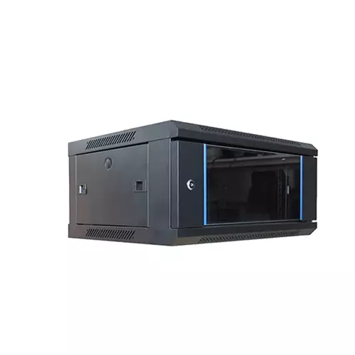 Toten 6U 600x600 Wall mounted server cabinet and toughened glass front door-gallery-1