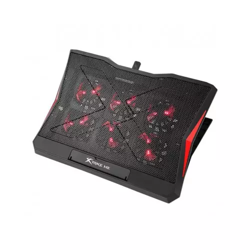 Xtrike Me FN-811 6 Fan Red Backlit 2-port Laptop Cooler