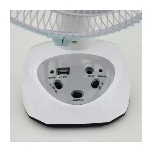 SMART SEH-RT12 12-inch LED Rechargeable Table Fan-gallery-1