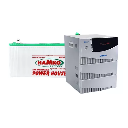 LUMINOUS Home UPS 3.5 KVA 48V Cruze+ 4800VA WITH 200AH BATTERY (4X Battery)