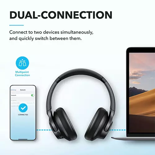 Anker Soundcore Q20i Hybrid Active Noise Cancelling Bluetooth Headphones-gallery-3