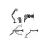 Kaloc DS160 Single Gas Spring Monitor Desk Mount Stand-gallery-3