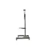 Kaloc KLC-150/B 32-75 Inch Black Adjustable Mobile TV Trolley For IFP-gallery-3