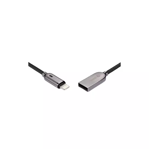 ZOOOK MAGICLIGHT I3 USB A TO LIGHTNING SMART LED FAST CHARGING CABLE-gallery-3