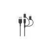 Anker C10I3 PowerLine II 3-in-1 Black Cable-gallery-2