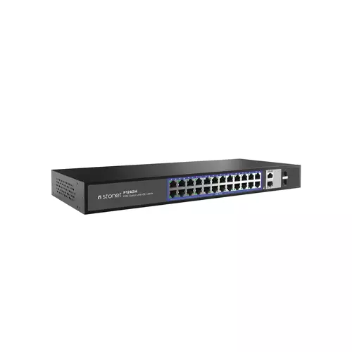 STONET P124GH 24 FE POE+2GE UPLINK POE SWITCH-gallery-1