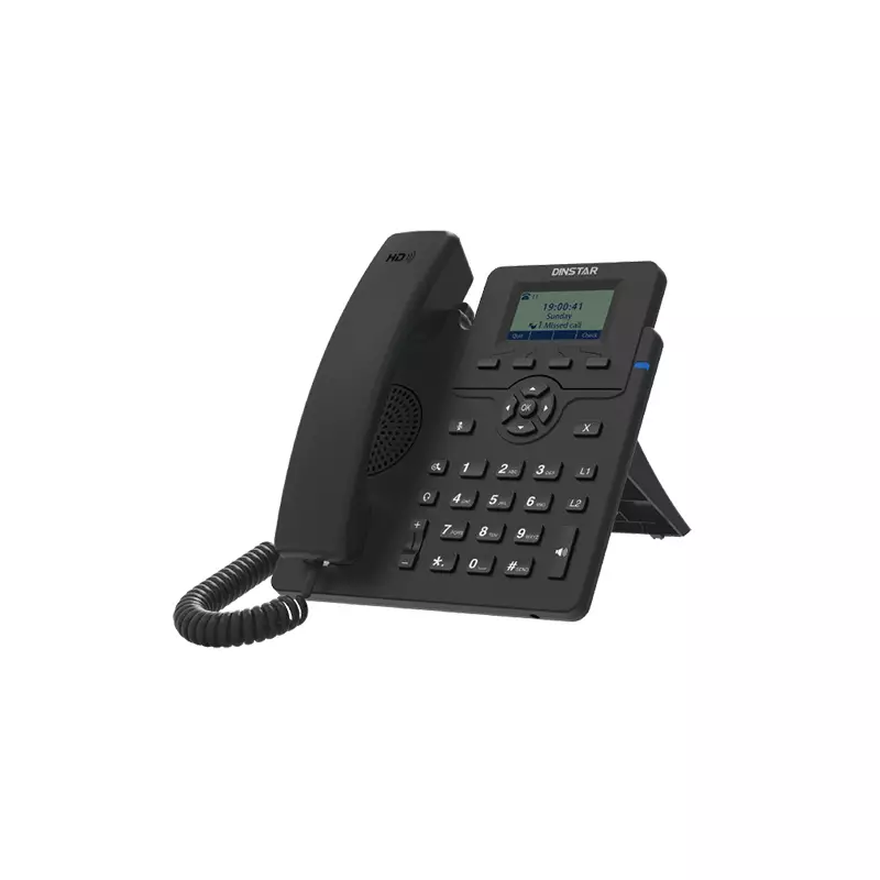 DINSTAR C60SP ENTRY LEVEL IP PHONE WITH ADAPTER-gallery-1