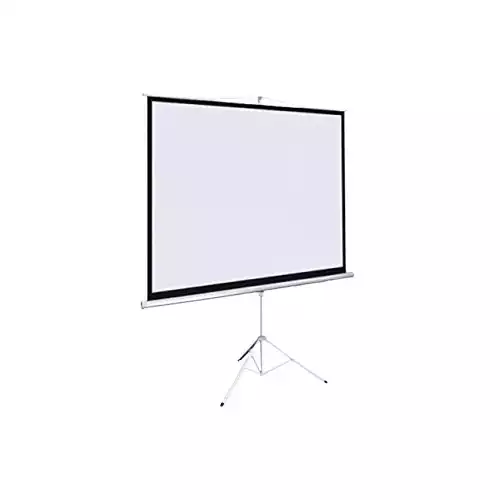Super View 96 x 96 Inch Tripod Projector Screen