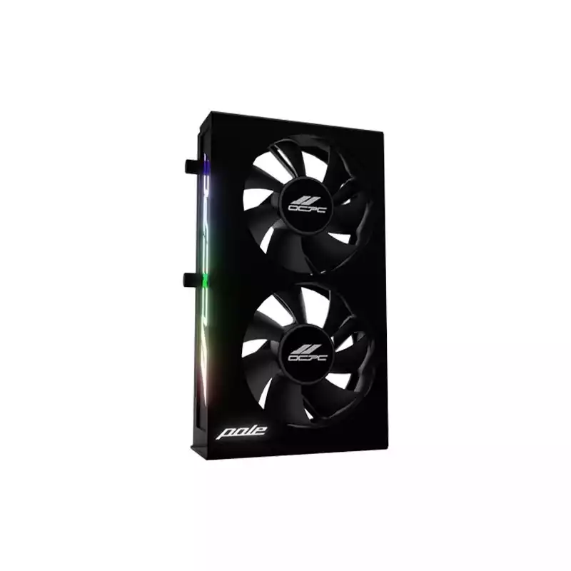 OCPC POLE P1 ARGB Graphics Card Cooling Holder (Black)