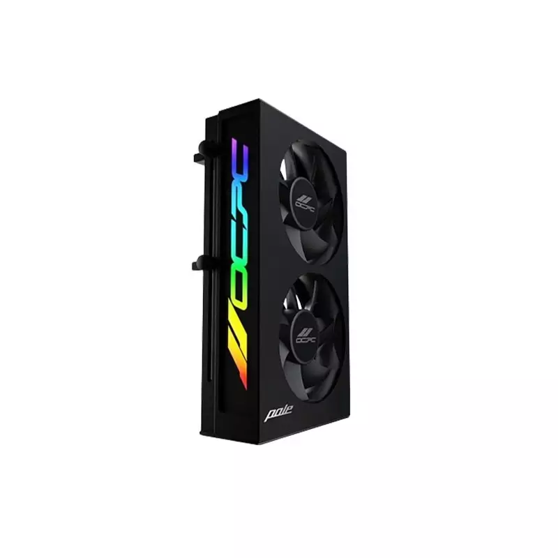 OCPC POLE P1 ARGB Graphics Card Cooling Holder (Black)-gallery-2