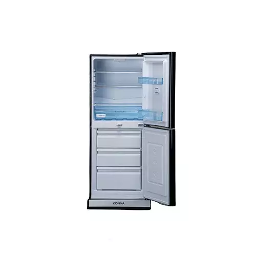 KONKA KRB-200GB-Blue Delphinium 200 Ltr Bottom Freezer 2-Door Refrigerator-gallery-1