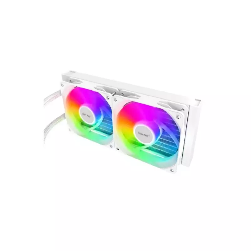 POWER TRAIN DL-240 ARGB LIQUID CPU COOLER WHITE-gallery-1