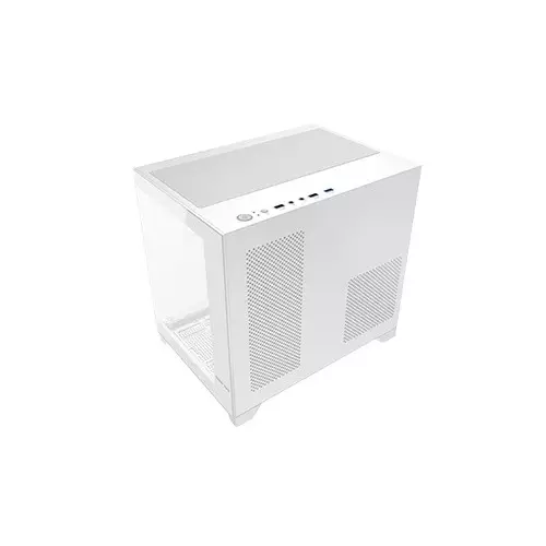 Power Train G777 Mid Tower ATX Gaming Desktop Case (White)-gallery-3