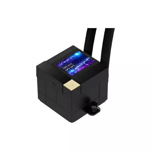 Thermalright Core Matrix 360 Vision ARGB CPU Cooler with Display (Black)-gallery-1