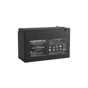 Marsriva MR-PBU12-9 12V 9.0Ah Valve Regulated Sealed Lead-Acid Battery