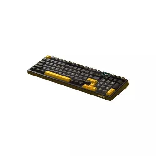 MONKA 3098 PRO V2 Tri Mode RGB Hot swappable Mechanical Keyboard (Star Flare Orange)-gallery-2