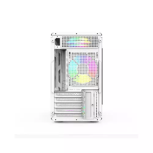 T-Wolf XPLENDER X5 BH ARGB MINI-ITX Portable Casing (White)-gallery-4