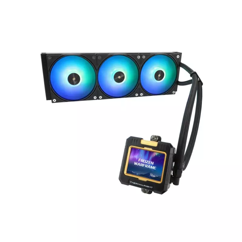 Thermalright Frozen Warframe 360 ARGB CPU Liquid Cooler Black-gallery-2