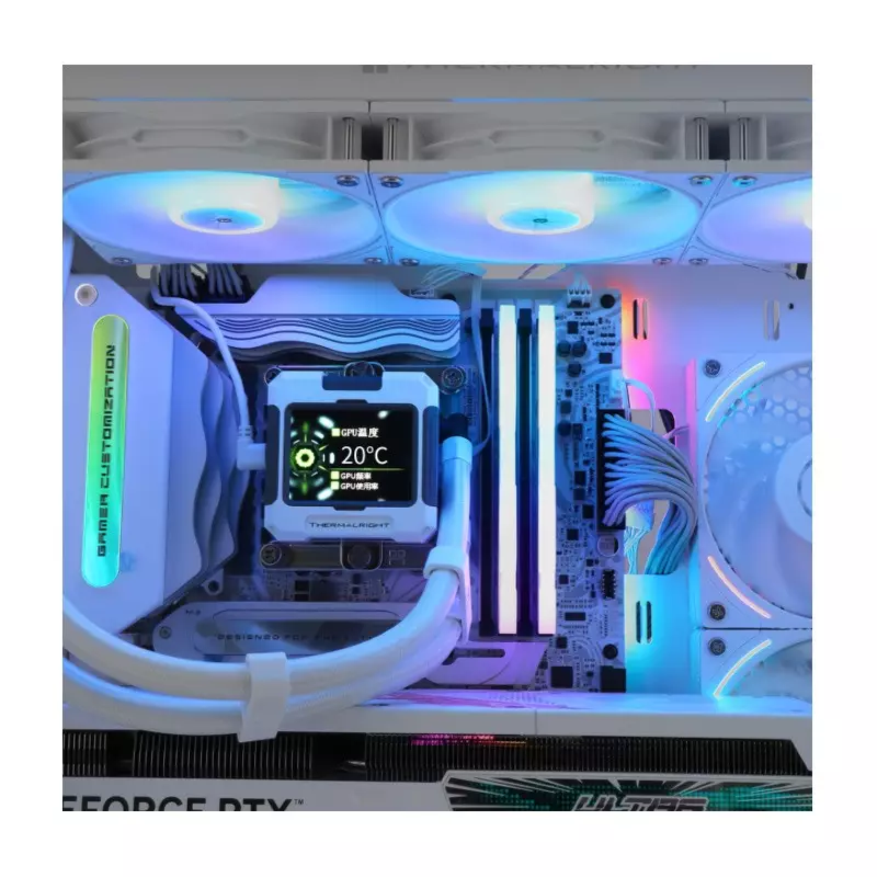 Thermalright Frozen Warframe 360 ARGB CPU Liquid Cooler White-gallery-3