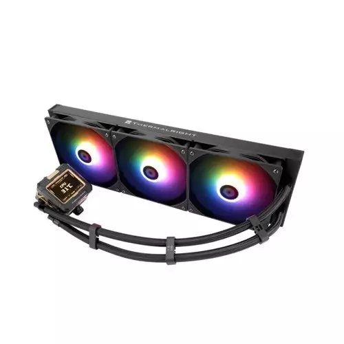 Thermalright Frozen Warframe 420 ARGB CPU Liquid Cooler Black-gallery-3