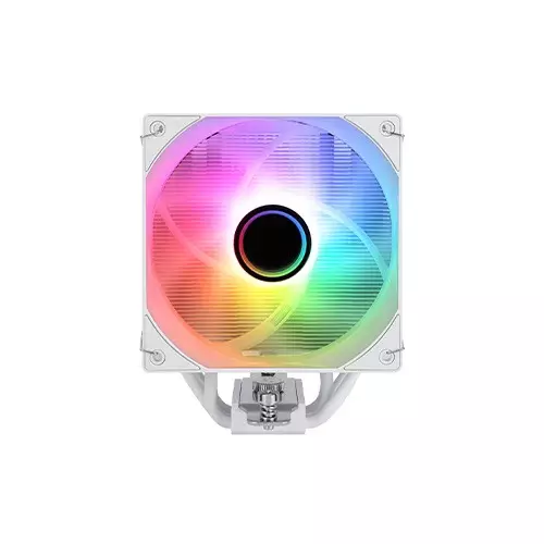 Thermalright Assassin Spirit 120 Vision ARGB CPU Cooler with Display (White)-gallery-1