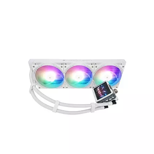 Thermalright Frozen Warframe 360 ULTRA ARGB CPU Cooler (White)-gallery-1