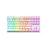 XINMENG X87 WIRED GASKET MECHANICAL KEYBOARD (SALT WHITE)-gallery-1