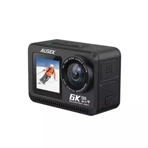 Ausek AT-S84T 6K 30fps 2.0”+1.3-inch Display Waterproof Action Camera-gallery-1