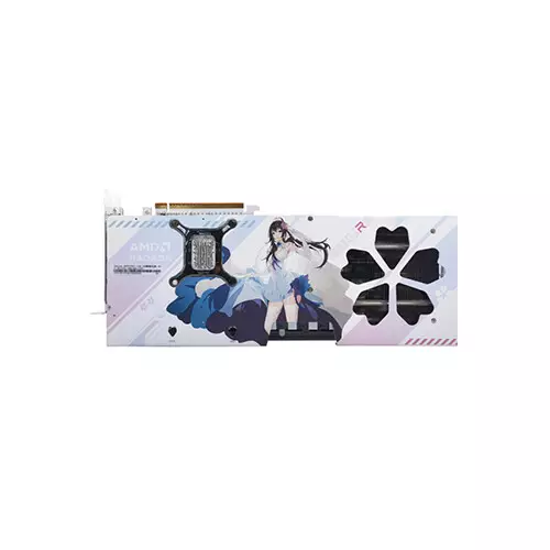 Yeston Radeon RX 9060 XT Sakura 16GB GDDR6 Gaming Graphics Card-gallery-2