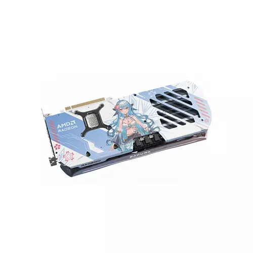 Yeston Radeon RX 9060 XT Sakura Atlantis 16GB GDDR6 Gaming Graphics Card-gallery-2
