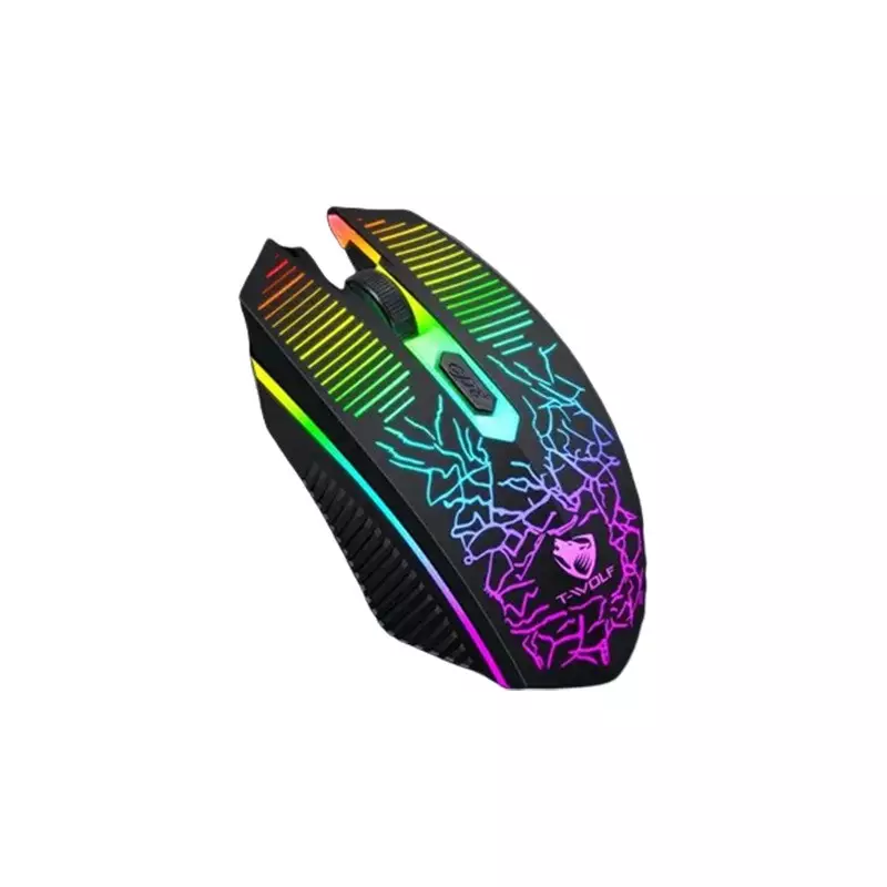 T-WOLF TF400 GAMING KEYBOARD MOUSE HEADSET MOUSE PAD 4 IN 1 COMBO-gallery-2