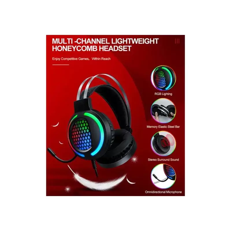 T-WOLF TF400 GAMING KEYBOARD MOUSE HEADSET MOUSE PAD 4 IN 1 COMBO-gallery-4