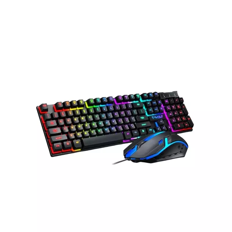 T-WOLF TF200 WIRED USB GAMING KEYBOARD MOUSE COMBO-gallery-4