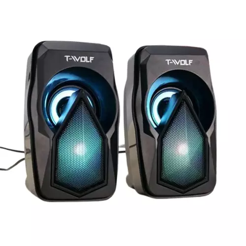 T-WOLF S11 Dual LED Mini Speaker-gallery-1