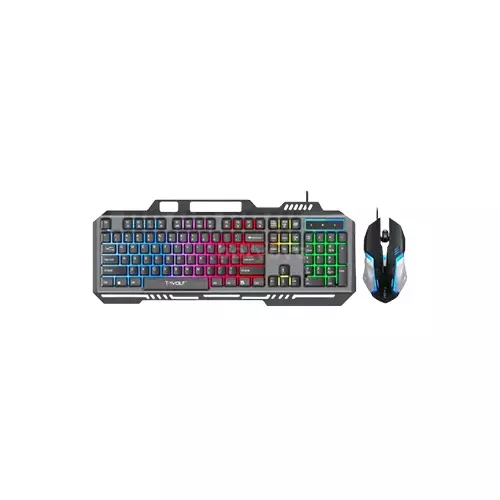 T-Wolf TF600 RGB Gaming Keyboard Mouse Combo-gallery-2
