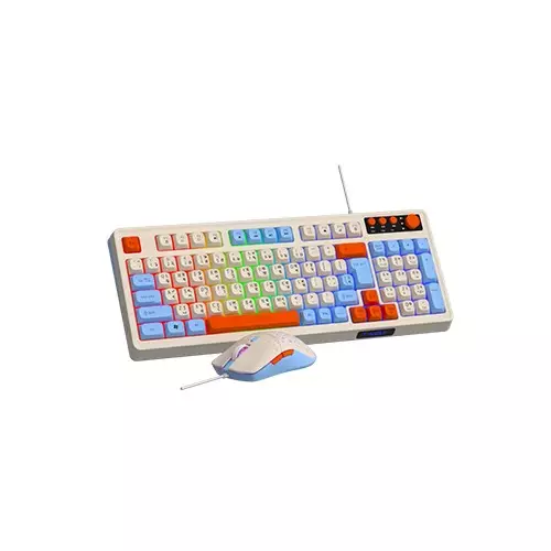 T-WOLF TF100 Wired Keyboard Mouse Gaming Combo-gallery-1