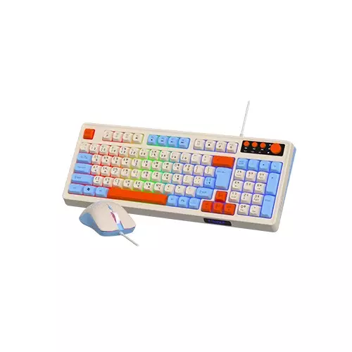 T-WOLF TF100 Wired Keyboard Mouse Gaming Combo-gallery-2