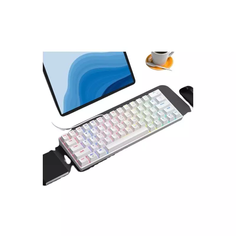 ZIFRIEND ZA646 MECHANICAL KEYBOARD WHITE-gallery-3