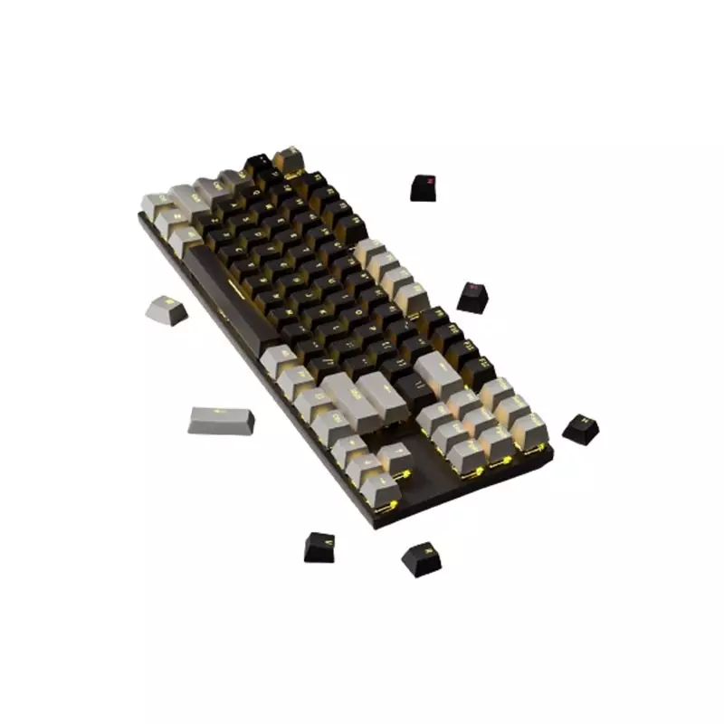 ZIFRIEND KY400 TKL HOT-SWAPPABLE MECHANICAL KEYBOARD BLUE SWITCHES-gallery-1