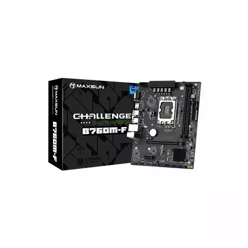 MAXSUN Challenger B760M-F D5 12th/13th Gen Motherboard